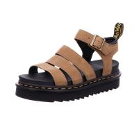 Dr. Martens Blaire Tumbled Nubuck Sandalen in Bräunen/Braun, Größe: 39