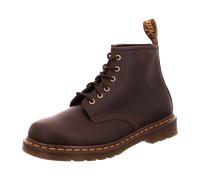 Schnürboots DR. MARTENS "6 Eye Boot" Gr. 45, braun (dunkelbraun) Herren Schuhe Boots Stiefel mit gepolsterter Sohle (46375212-45)