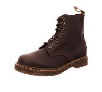 Schnürboots DR. MARTENS "1460 Pascal", Herren, Gr. 38, braun (bordeaux), Leder, Schuhe Schnürboots, Schnürstiefelette mit typischer Kontrastnaht (26966405-38) bordeaux