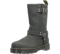 Dr. Martens Anistone Hohe Leder Biker Stiefel in Grau, Größe: 40