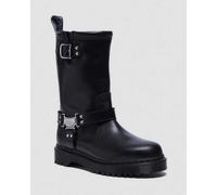 Dr. Martens Anistone Hohe Leder Biker Stiefel in Schwarz, Größe: 45