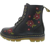 Dr. Martens Aprile Floral Schnürstiefel Schwarz