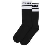 Dr. Martens - Athletic Logo Sock - Multifunktionssocken, Gr. 36-41 S/M, schwarz (Black/White)