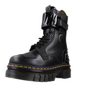 DR. MARTENS Damen 10 Eye Boots, Black Nappa Lux & Black Ajax & Black Soft Patent Pu, 41 EU