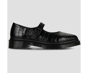 Dr. Martens Ballerinas Elphie MJ Mary Jane Shoe Black New Vibrance Croco in Schwarz 36