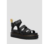 Dr. Martens Blaire Felix Rub Off Vegan Riemensandalen in Schwarz, Größe: 42