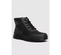 Dr. Martens - Bonny Tech Black Element & Black Poly Rip Stop - Schuhe - Schwarz - EU 45 - Textile, Synthetic/Textile/Gummi Schwarz EU 45