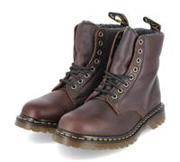 Dr. Martens 1460 Grizzly Leder Stiefel Mit Fleecefutter in Braun, Größe: 46