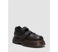 Dr. Martens Buzz Milled Nappa Leder Mary Jane Schuhe in Schwarz, Größe: 42