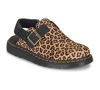 Dr. Martens Clogs Jorge II Mule Light Tan+Black Leopard in Schwarz 36
