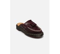 Dr. Martens Adrian Leder Mules Loafer in Rot, Größe: 36