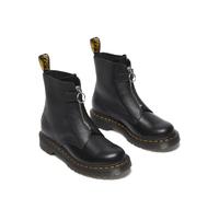 Dr. Martens Damenstiefel 1460 Pascal Frnt Zip Black Wanama Black Milled Nappa in Schwarz 36