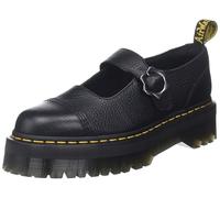 Dr. Martens Addina FLWR Damen Plateau-Schuhe alltagstaugliche Riemen-Halbschuhe 27644001 Schwarz 41