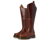 Dr. Martens Damen Amaayah Hi Leather Bex Reitstiefel Kniehoch, Butterscotch, 10