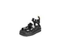DR. MARTENS Plateausandale Blaire, mit typischer Kontrastnaht 42 schwarz Damen Sandalen Übergrößen Spezialgrößen Schuhe 42 schwarz
