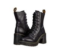 Dr. Martens Damen Chesney Mode-Stiefel, Schwarz Sendal Nappa, 39 EU