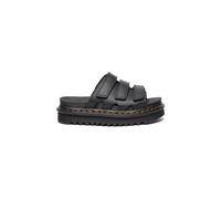 Dr. Martens Damen Pantoletten aus Leder RAINE SLIDE ATHENA, schwarz, Gr. 41EU