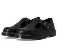 Dr. Martens Damen Polley Shoe Mary Jane Flat, Black Ambassador, 7