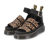 Dr. Martens Damen Sandalen CLARISSA 2 QUAD Beige Schwarz Rauleder, Größe:40, Farbauswahl:schwarz-kombi