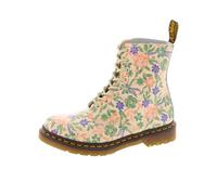 Schnürboots DR. MARTENS "1460 Pascal", Damen, Gr. 40, beige (creme geblümt), Leder, geblümt, Schuhe Schnürboots, Boots mit Blumenprint (10341325-40) creme geblümt