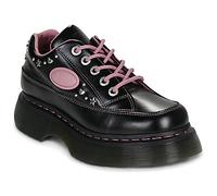 Dr. Martens Damenschuhe BUZZ 5 EYE SHOE BLACK MILLED GLOSS in Schwarz 37