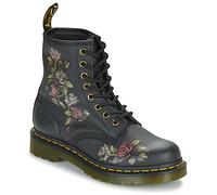 Dr. Martens Damenstiefel 1460 DECAYED ROSES CLASSIC TUMBLED NAPPA in Schwarz 37