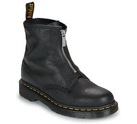 Dr. Martens Damenstiefel 1460 Front Zip Black Virginia in Schwarz 42