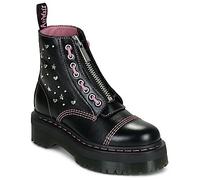 Dr. Martens Damenstiefel SINCLAIR HS BLACK MILLED GLOSS in Schwarz 40