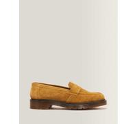 Dr. Martens Delapre Penny Repello Calf Wildleder Loafer in Gelb, Größe: 40