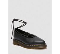 Dr. Martens Elphie II Virginia Leder Ballerinas Schuhe in Schwarz, Größe: 43