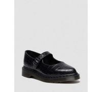 Dr. Martens Elphie Mary Jane Emboss Leder Schuhe in Schwarz, Größe: 36