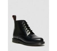 Dr. Martens Emmeline Glattleder Schnürstiefel in Schwarz, Größe: 40