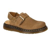 Slipper Dr. Martens Jorge II Unisex Savannah Tan Tumbled Nubuck-Schuhgröße 44
