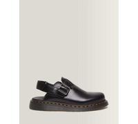 Dr. Martens Jorge II Brando Leder Slingback Mules in Schwarz, Größe: 37