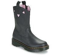 Dr. Martens Kinderstiefel Bex Heart P-O Boot J Black Classic Nappa in Schwarz 34