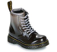 Dr. Martens Kinderstiefel GLITTER in Schwarz 25