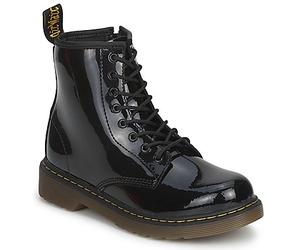Dr. Martens Kinderstiefel JR BLACK PATENT LAMPER in Schwarz 34