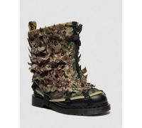 Dr. Martens Leder 1460 Babylon Camo Stiefel in Grün, Größe: 46