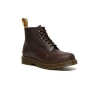 Dr. Martens Leder-Boots in Dunkelbraun - Größe 39 | Damen Stiefel