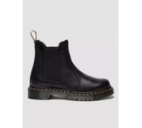 Dr. Martens 2976 Leonore II Soft Leder Chelsea Stiefel Mit Kunstfellfutter Schuhe in Schwarz, Größe: 37