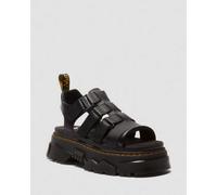 Dr. Mattison 3 Strap Sandals DM40891001, Women sandals, Black, 38 EU