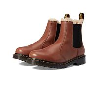 Dr. Martens Damen Boots 2976 Leonore Saddle Tan Kunstfellfutter Größe 38