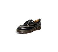 Dr. Martens Lowell Leder Moc Toe Schuhe in Schwarz, Größe: 38