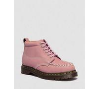 Dr. Martens Lowell Chukka Nubuck Moc Toe Ankle Stiefel Schuhe in Rosa, Größe: 46