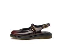 Dr. Martens Madaline Mary Jane Rub Off Leder Sling Back Schuhe in Rot, Größe: 37