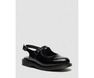 Dr. Martens Madaline Mary Jane Glattleder Sling Back Schuhe in Schwarz, Größe: 41