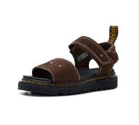 Dr. Martens Mädchen Marlowe Flower J (Little Kid/Big Kid), Dunkelbraun, 4 Big Kid