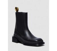 Dr. Martens Maybole Leder Chelsea Stiefel Mit Eckiger Zehenpartie Schuhe in Schwarz, Größe: 37