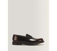 Dr. Martens Mayfare Rub Off Leder Loafer in Rot, Größe: 44