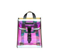 Dr. Martens Micro Box Rucksack aus Leder, Schwarz schillernd Pu+Felix Rub Off, Mini